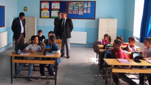 Cihanbeyli Kaymakamı ve İlçe Milli Eğitim Müdürü Okulları Ziyaret Etti