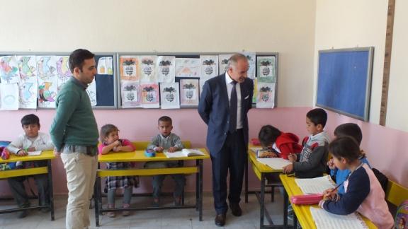 İlçe Milli Eğitim Müdürü Şemseddin AYKUT´dan Okul Ziyareti