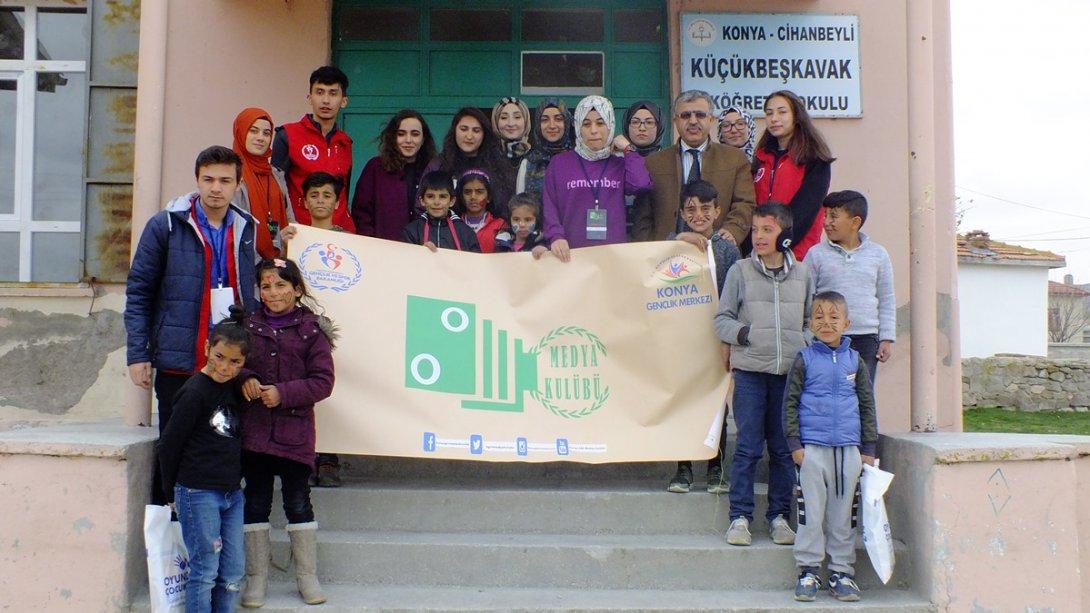 Konya Gençlik Merkezi Öğrencilerimizi Sevindirdi.