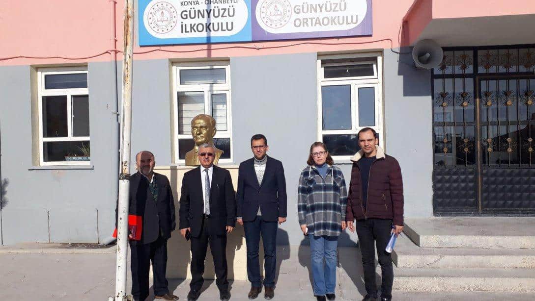 İlçe Milli Eğitim Müdürümüz Mehmet SARITAŞ Günyüzü İlk ve Ortaokulunu Ziyaret etti.