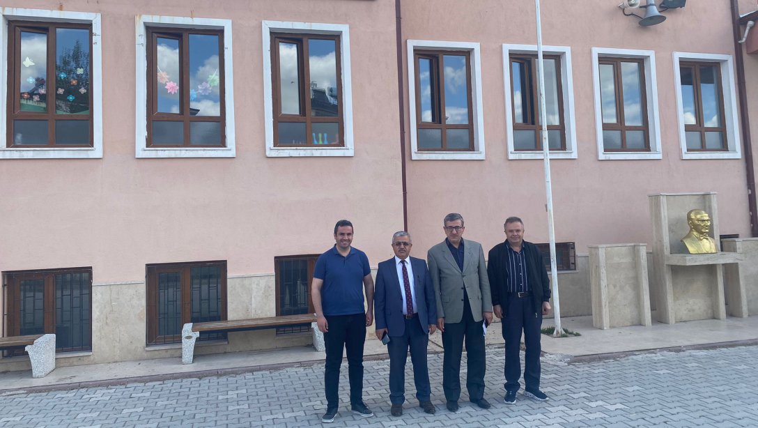İlçe Milli Eğitim Müdürümüz Mehmet SARITAŞ'ın Okul Ziyaretler Devam Ediyor
