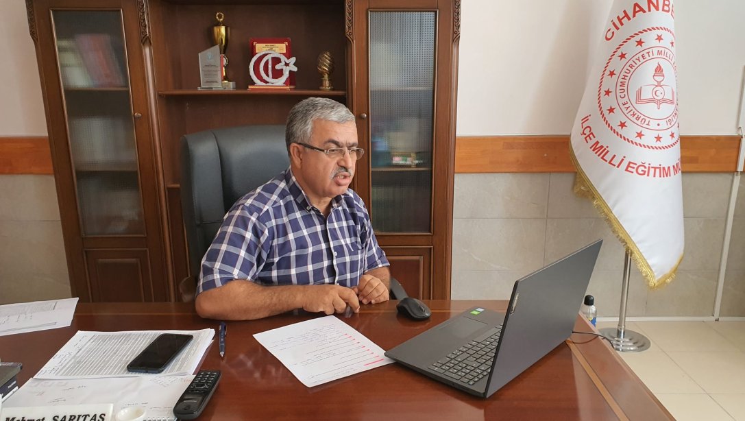 İlçe Milli Eğitim Müdürümüz Mehmet Sarıtaş Başkanlığında Destekleme ve Yetiştirme Kursları Bilgilendirme Toplantısı Yapıldı