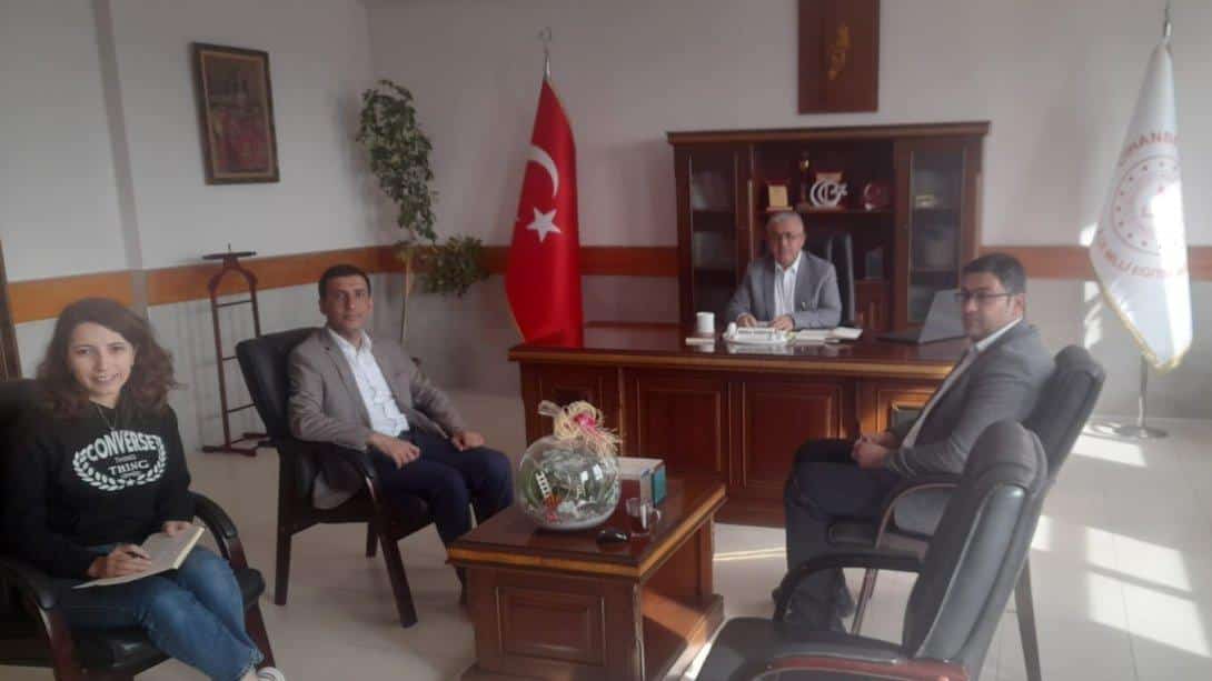 İlçe Milli Eğitim Müdürümüz Mehmet SARITAŞ Başkanlığında Lise Müdürlerimizle Bireysel Değerlendirme Toplantıları Yapıldı