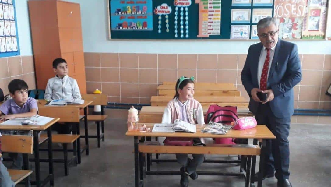 İlçe Milli Eğitim Müdürümüz Mehmet SARITAŞ Taşpınar Esentepe İlkokulunu Ziyaret Etti