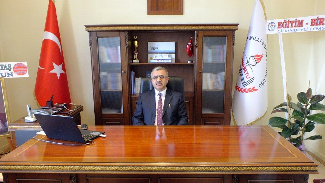 Cihanbeyli İlçe Milli Eğitim Müdürü Mehmet SARITAŞ'ın 2.Dönem Açılış Mesajı