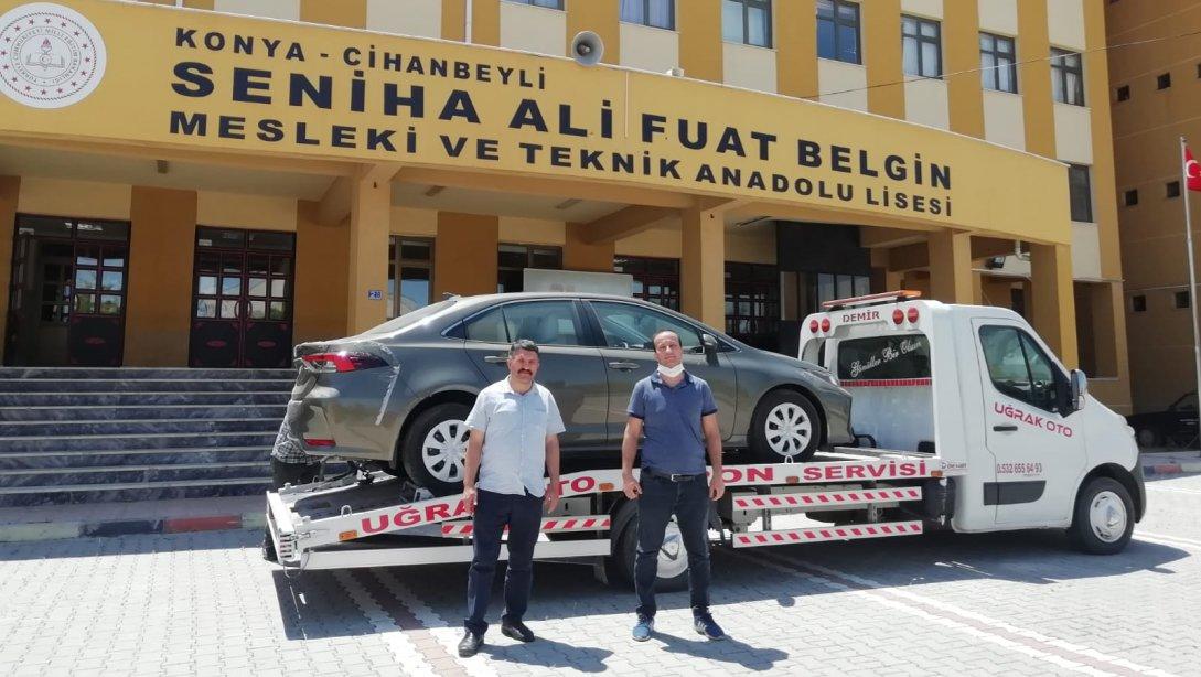 Toyota Türkiye tarafından  Okulumuza 0 Km araç hibe edildi.