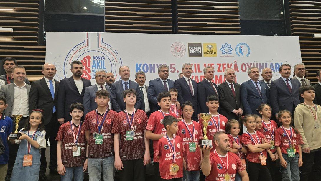 İlçe Milli Eğitim Müdürümüz Mehmet SARITAŞ Konya Akıl ve Zeka Oyunları İl Finallerine Katıldı