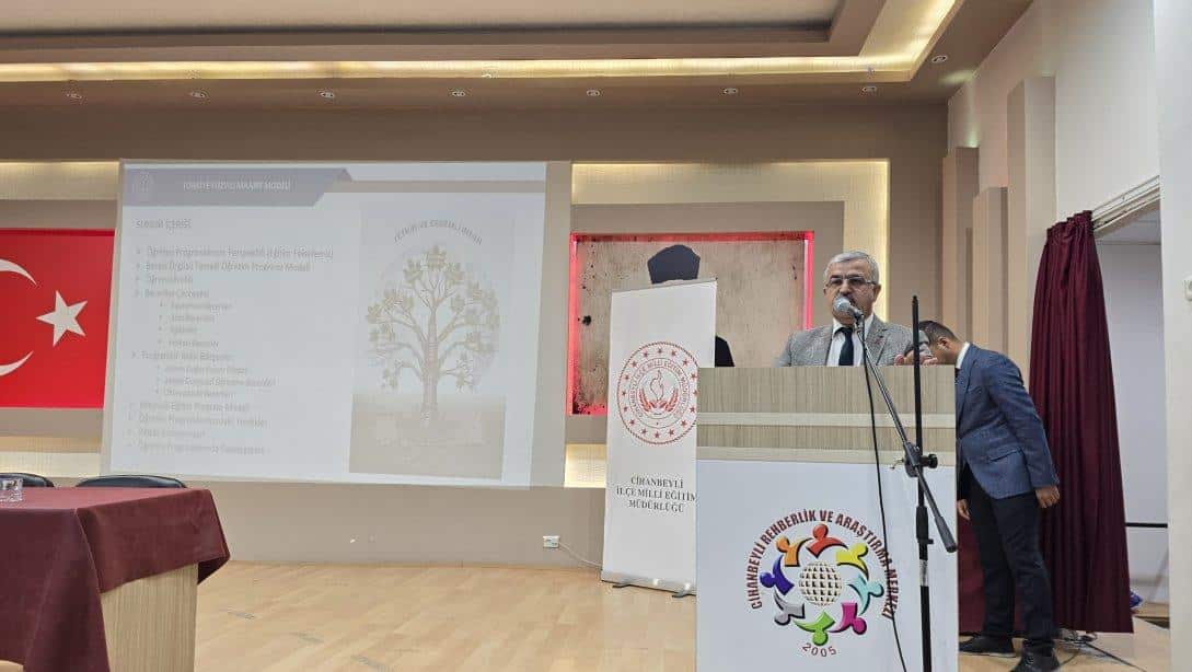 İlçe Milli Eğitim Müdürümüz Mehmet SARITAŞ Başkanlığında Türkiya Yüzyılı Maarif Modeli Müfradat Tanıtım Toplantısı Gerçekleştirildi