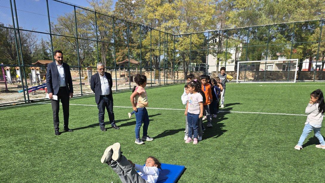 İlçe Milli Eğitim Müdürümüz Mehmet SARITAŞ İlçemiz Kuşça İlkokulunu Ziyaret Etti